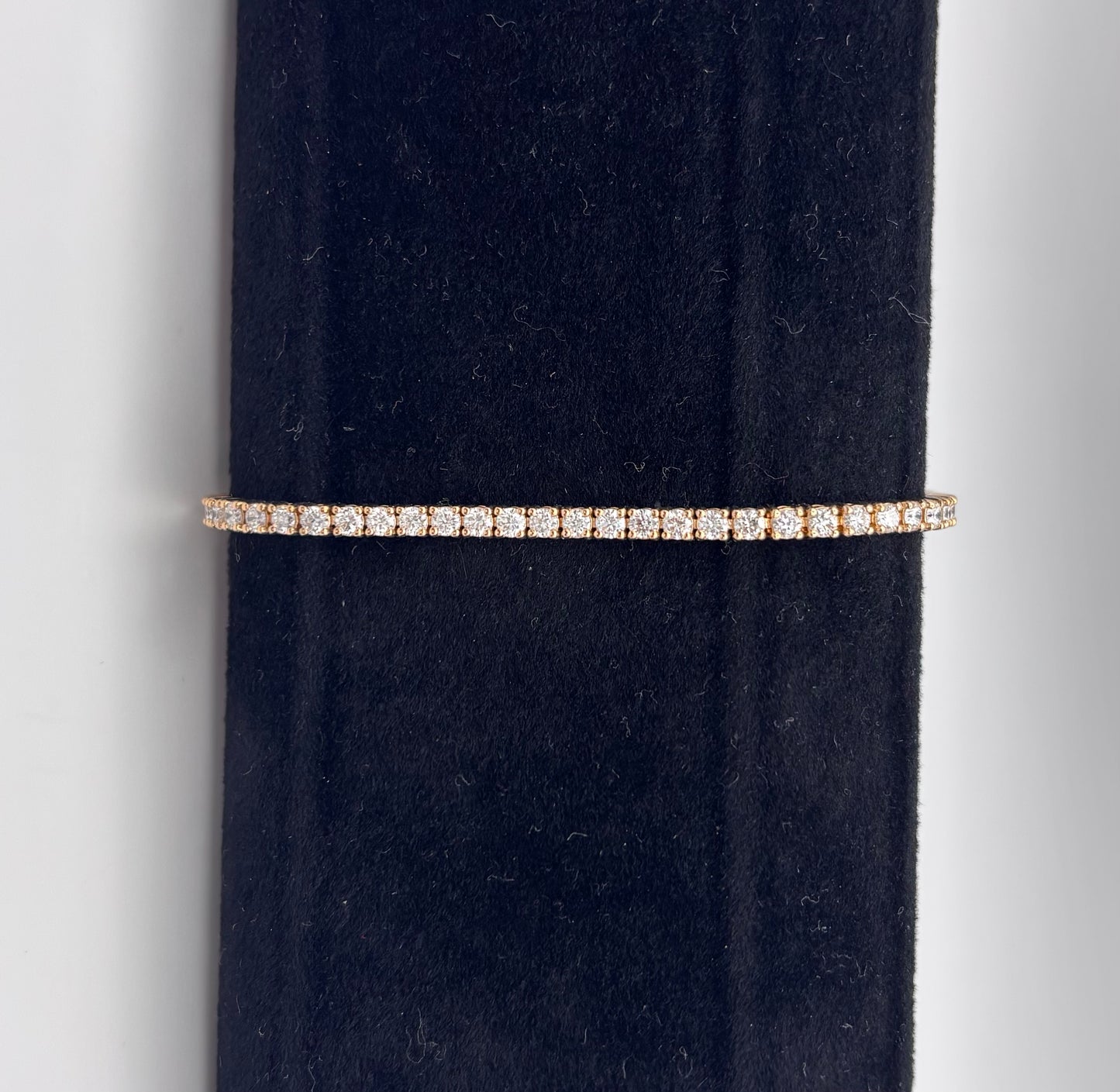 3 CTW Lab Grown Diamond Tennis Bracelet
