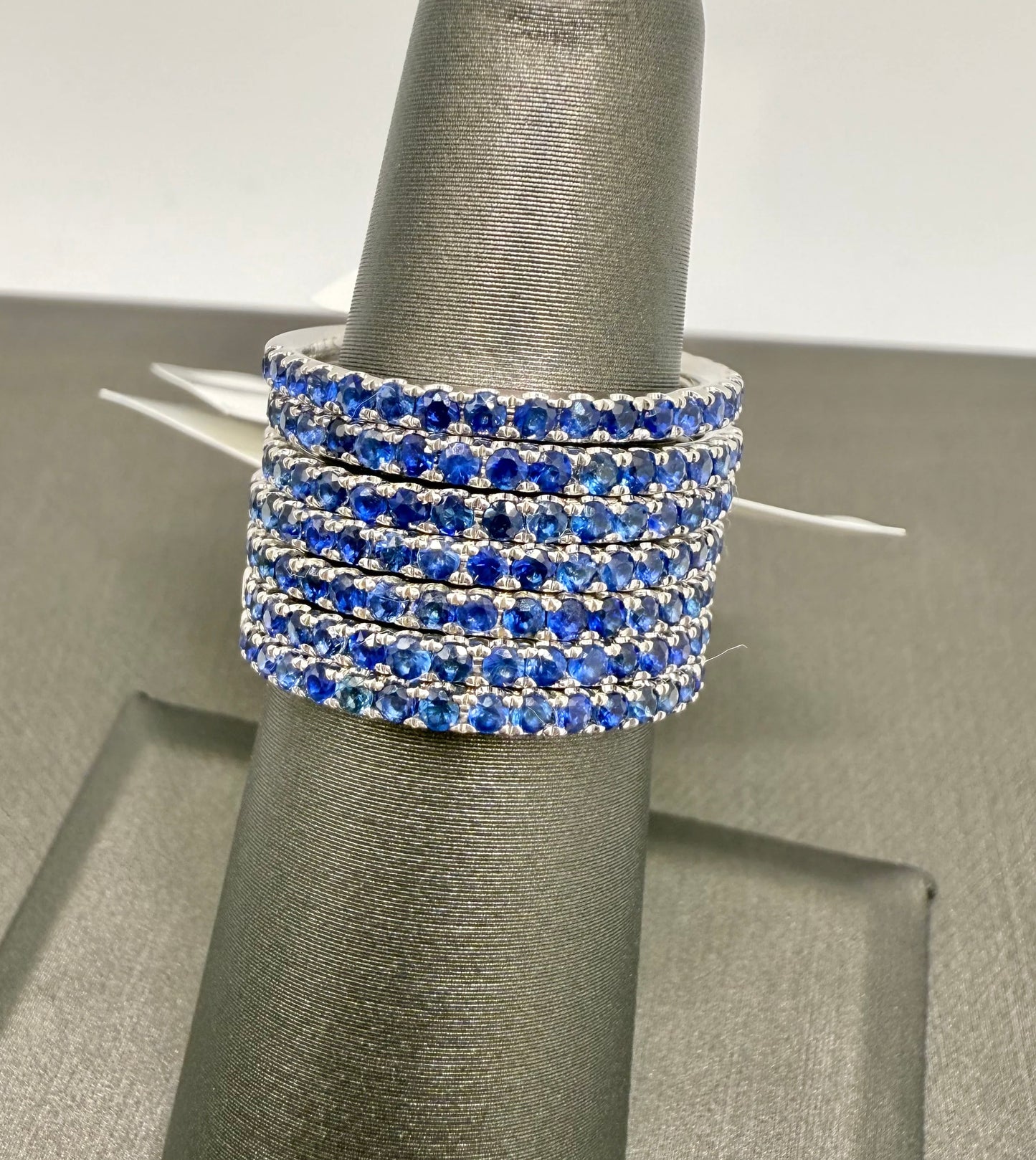 Sapphire Individual Stacking Rings