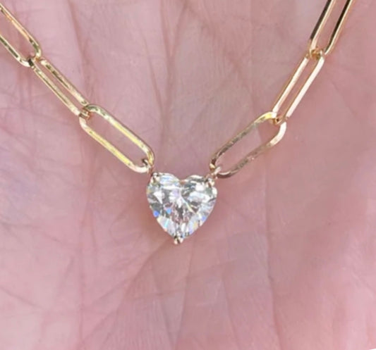 Diamond Heart Pendant